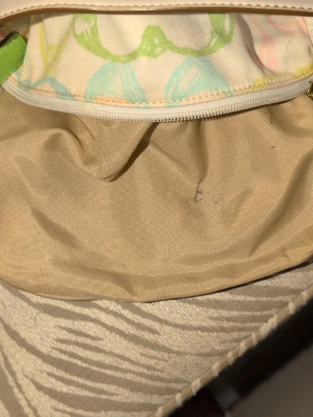 Vintage Coach Hamptons Weekend Scribble Top Handle Mini Bag